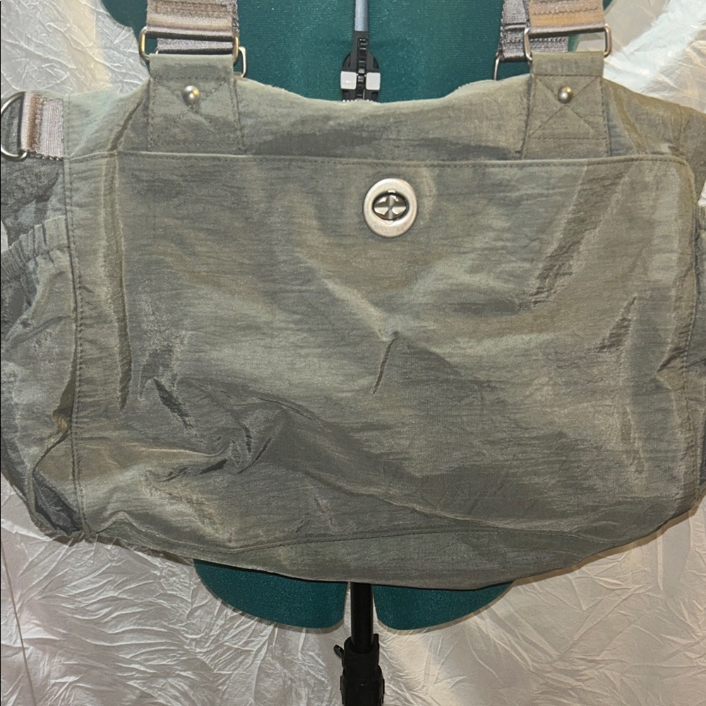 Bagallini Stylish Gray Shoulder Bag